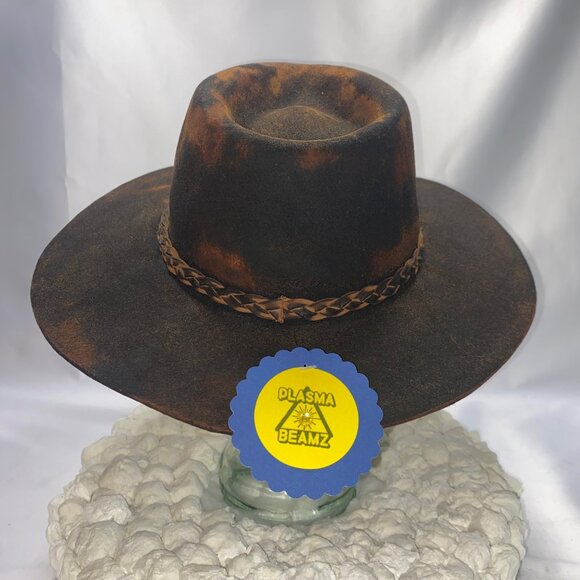 Brown Rustic Wool Rancher 58cm - Picture 12 of 16